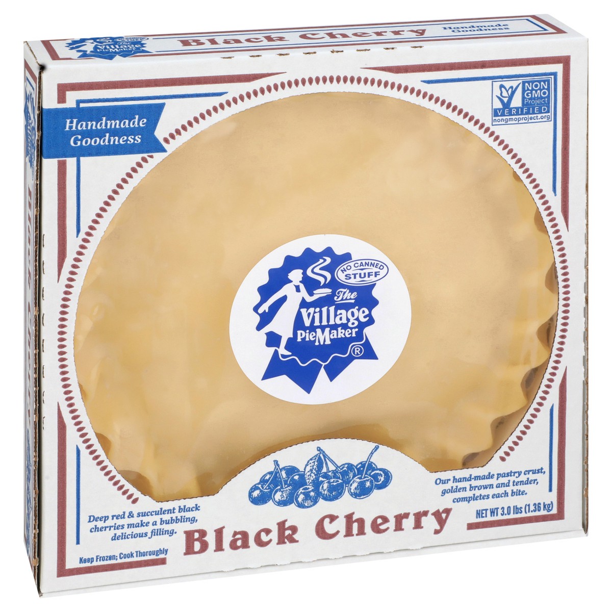 slide 9 of 12, The Village PieMaker Village Pie Maker Black Cherry Pie, 48 oz