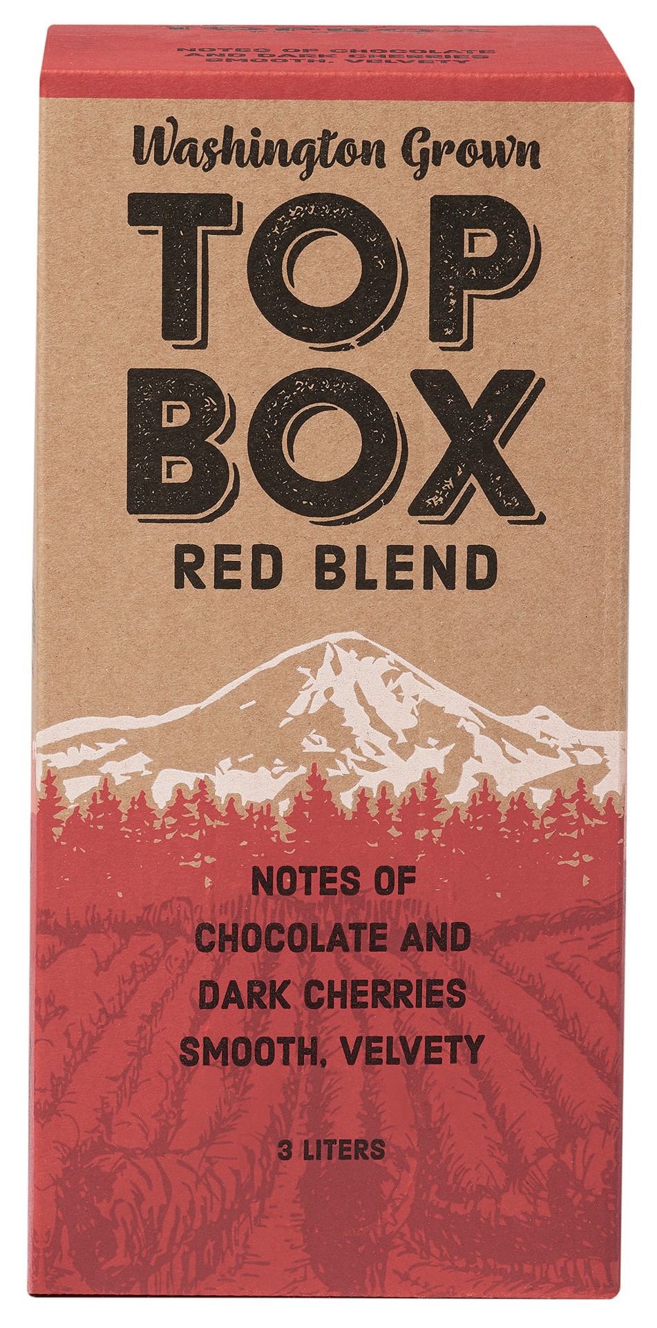 slide 5 of 5, Top Box Red Blend, 3 liter
