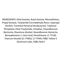 slide 2 of 5, OPI Nail Lacquer Color, Tempura-ture Is Rising, 0.5 oz