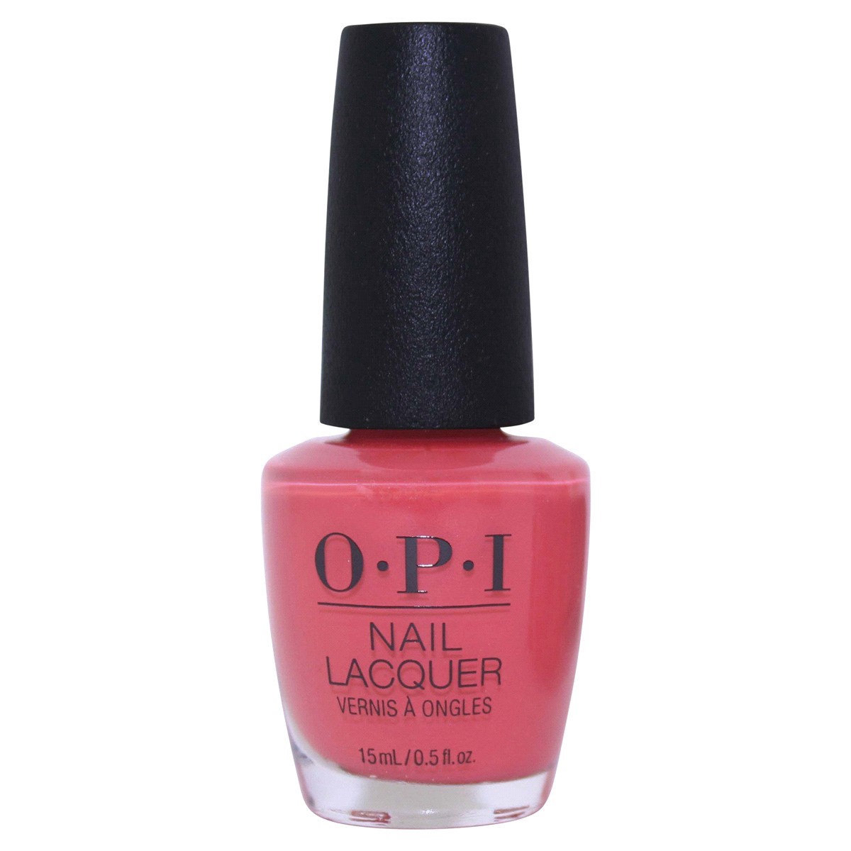 slide 1 of 5, OPI Nail Lacquer Color, Tempura-ture Is Rising, 0.5 oz