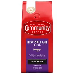 Community Coffee Coffee, Ground, Dark Roast, New Orleans Blend