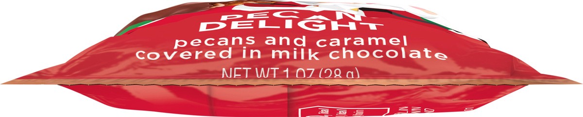 slide 5 of 8, RUSSELL STOVER Chirstmas Milk Chocolate Pecan Delight Ornament, 1 oz., 1 oz