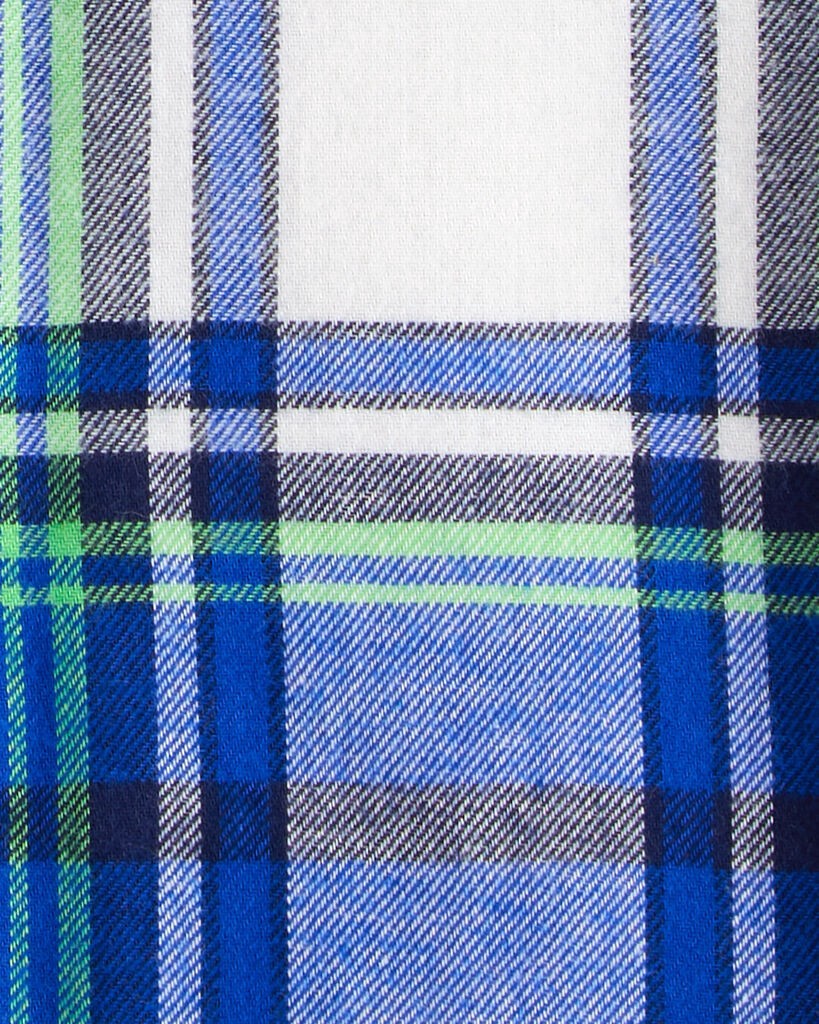 slide 2 of 2, Carter's Carters Toddler Boy Plaid Shera Lined Fashion Jacket - Blue Plaid 3T, 1 ct