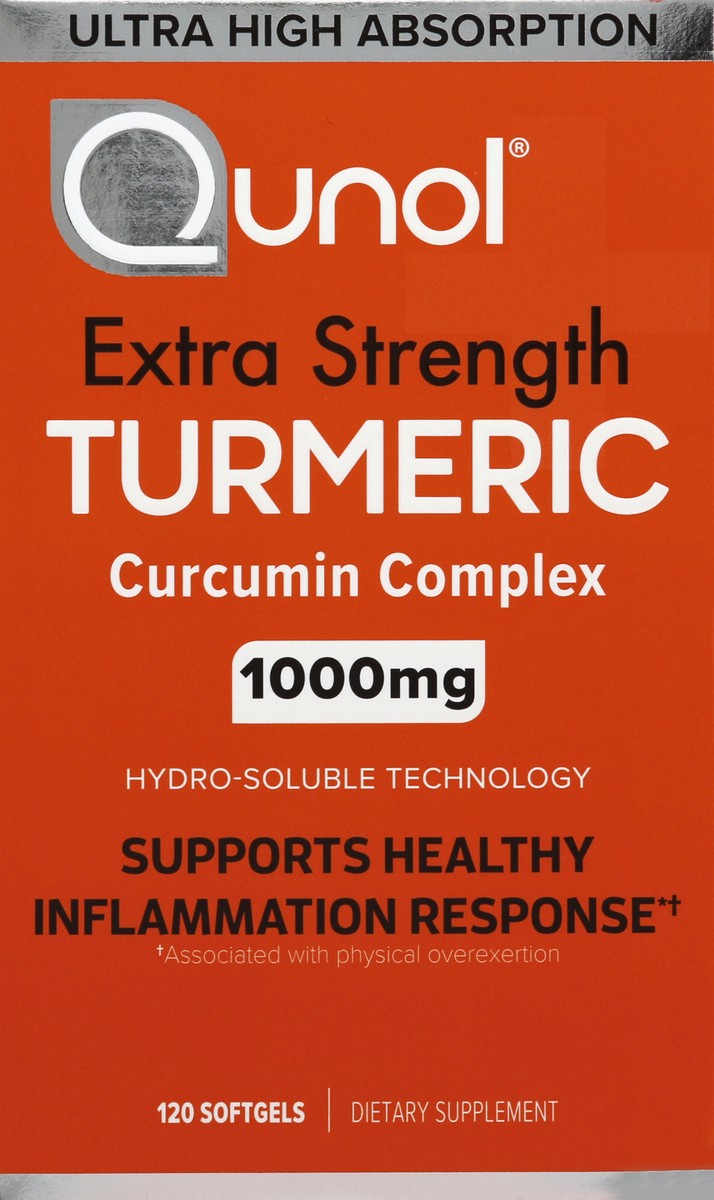 slide 1 of 10, Qunol Turmeric 120 ea, 120 ct