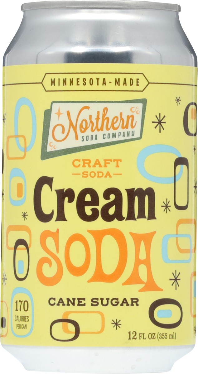 slide 4 of 13, Northern Soda Company Cream Soda Craft Soda 12 fl oz, 
