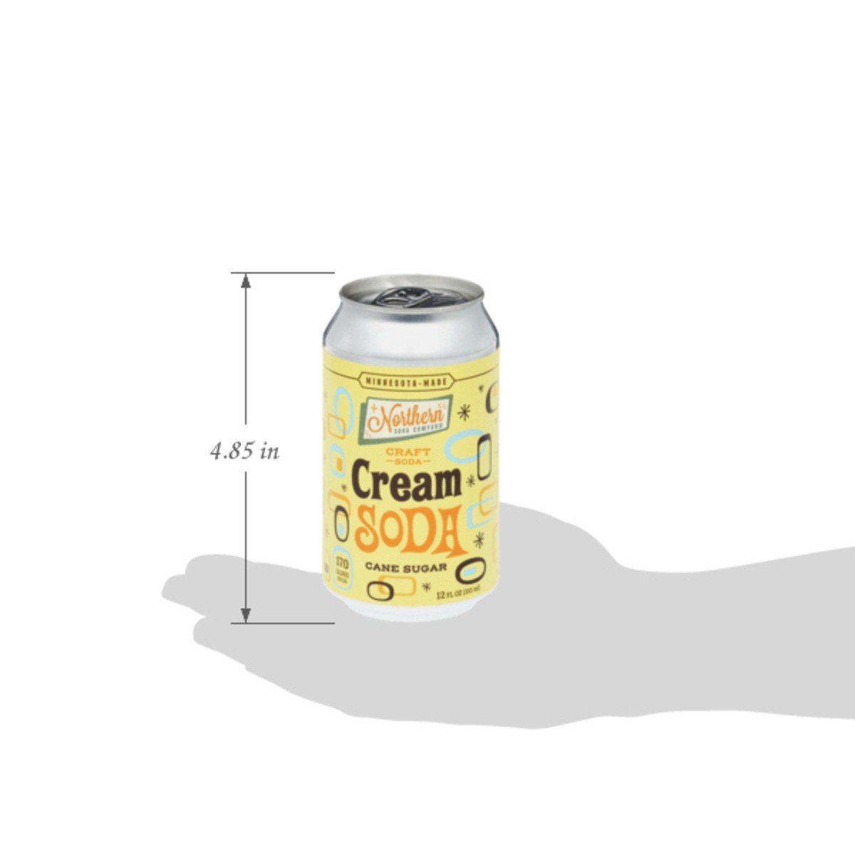 slide 9 of 13, Northern Soda Company Cream Soda Craft Soda 12 fl oz, 