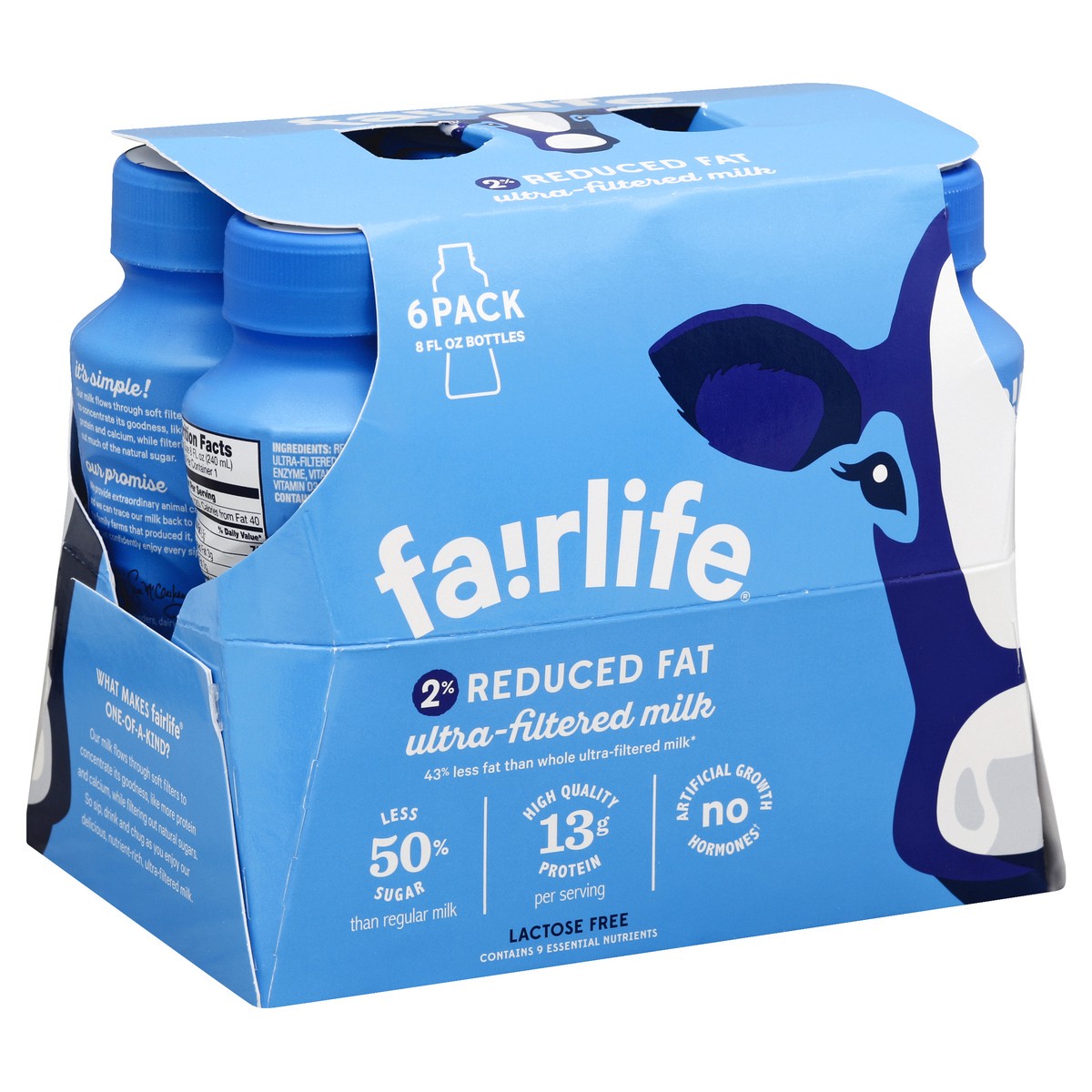 slide 7 of 8, fairlife Milk 6 ea, 6 ct; 8 fl oz