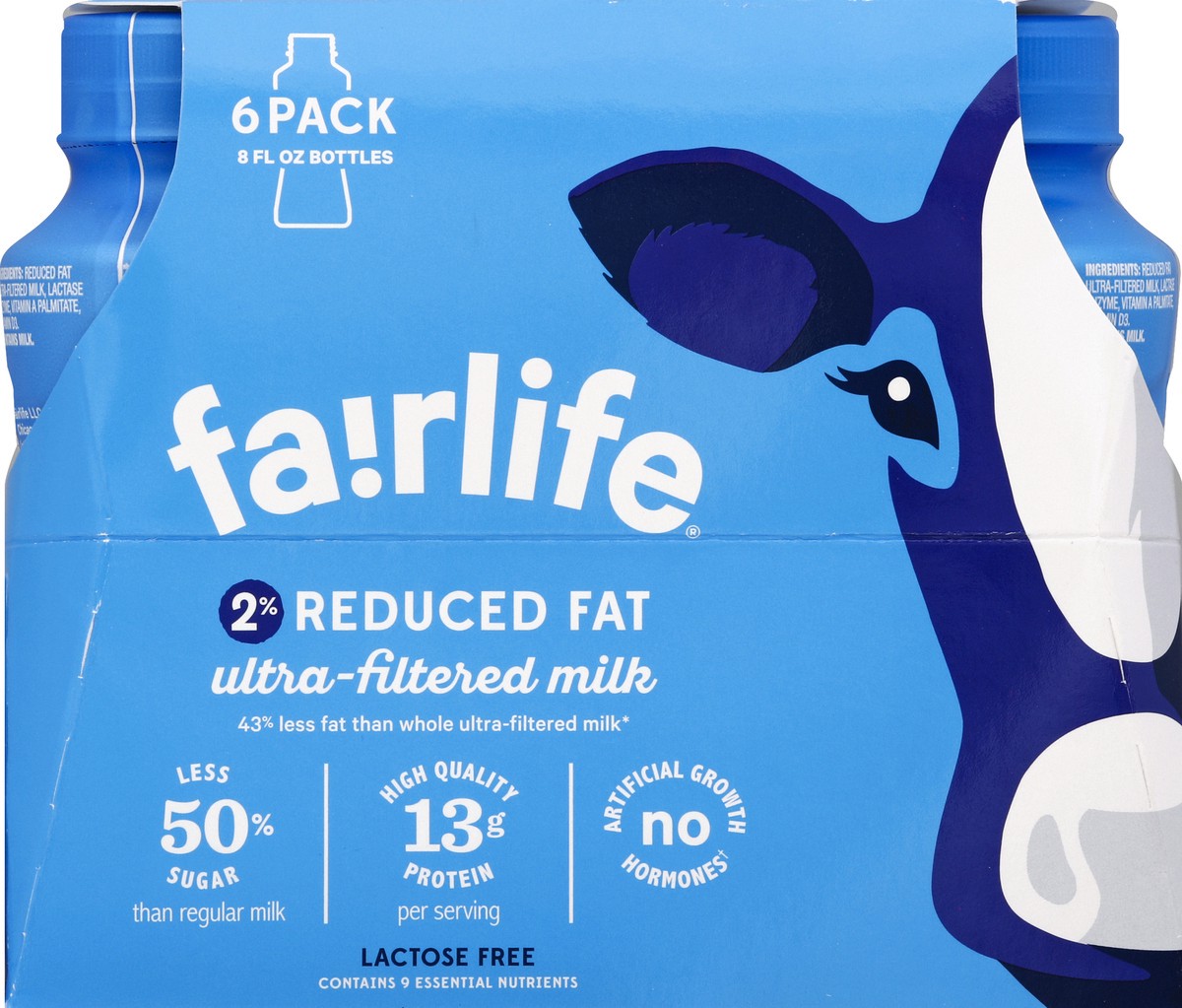 slide 4 of 8, fairlife Milk 6 ea, 6 ct; 8 fl oz