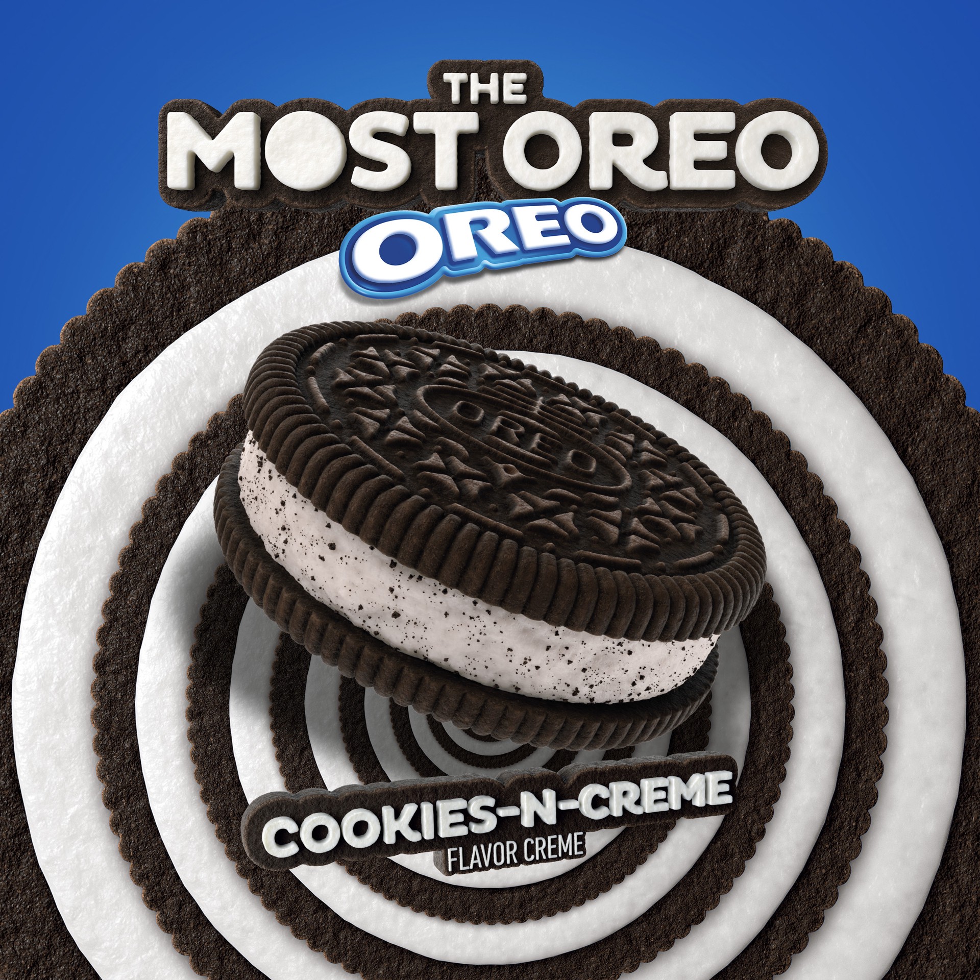 slide 3 of 5, Oreo The Most OREO OREO Limited Edition Cookies-N-Creme Chocolate Sandwich Cookies, 13.4 oz, 13.4 oz