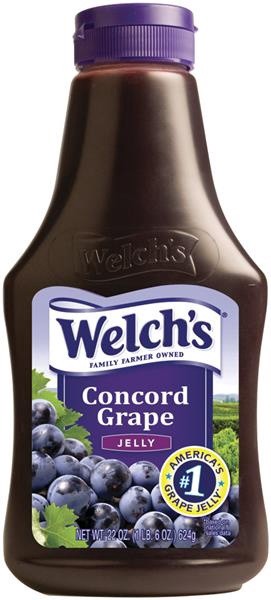 slide 1 of 1, Welch'ss Jelly, Concord Grape, 22 oz