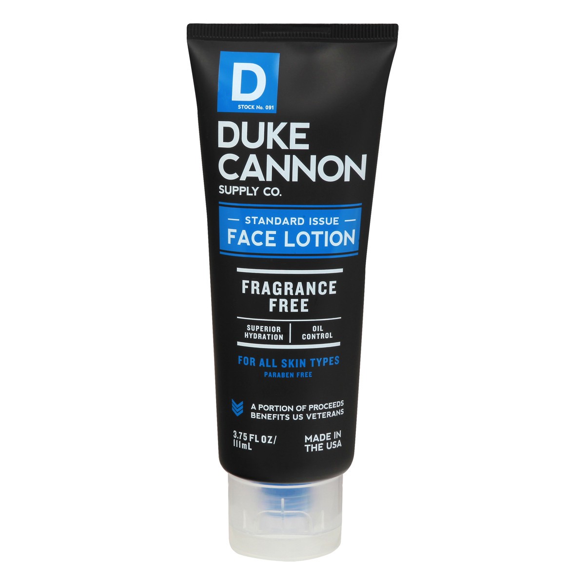 slide 10 of 12, Duke Cannon Fragrance Free Face Lotion 3.75 oz, 3.75 oz