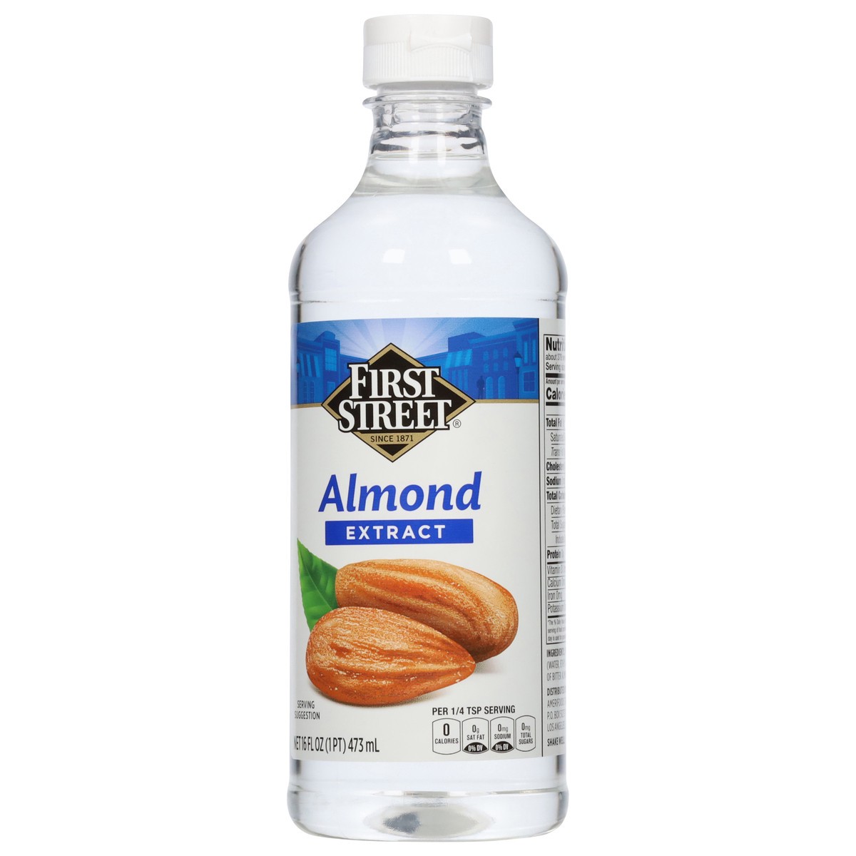 slide 10 of 14, Cb22 First Street Pure Almond Extract, 16 oz