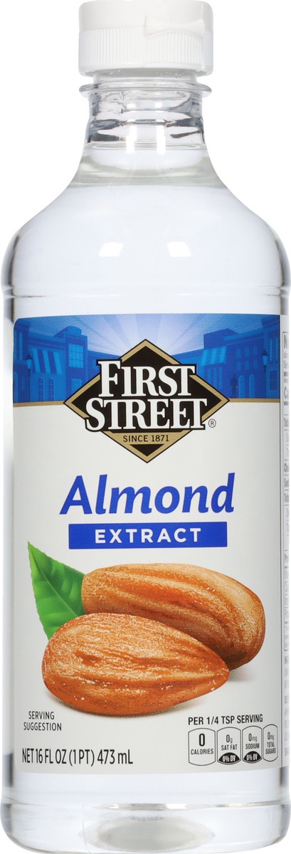 slide 7 of 14, Cb22 First Street Pure Almond Extract, 16 oz