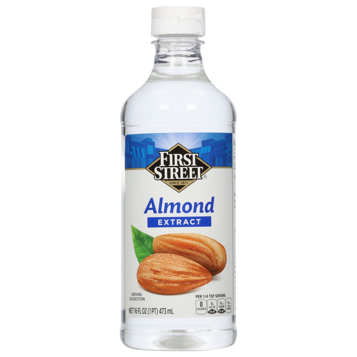 slide 11 of 14, Cb22 First Street Pure Almond Extract, 16 oz
