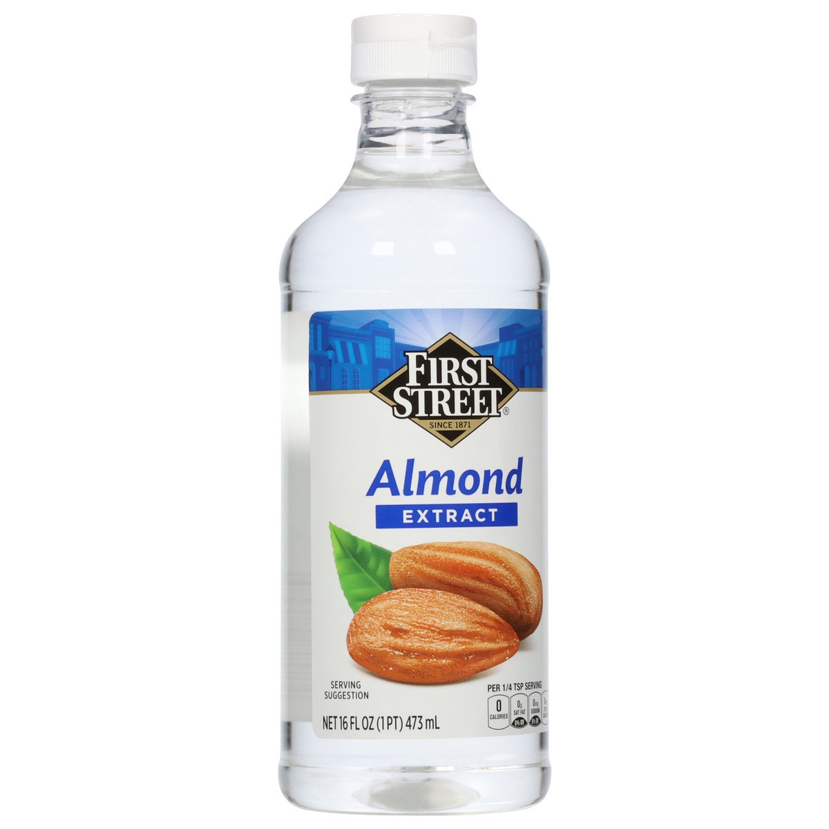 slide 9 of 14, Cb22 First Street Pure Almond Extract, 16 oz