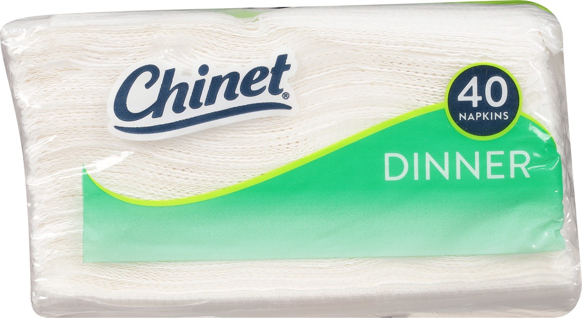 slide 11 of 11, Chinet 2 Ply Premium Classic Napkins 40 ea, 40 ct