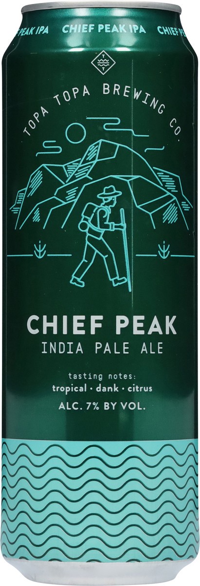 slide 4 of 11, Topa Topa Brewing Co. India Pale Ale Chief Peak Beer 19.2 fl oz, 19.2 fl oz