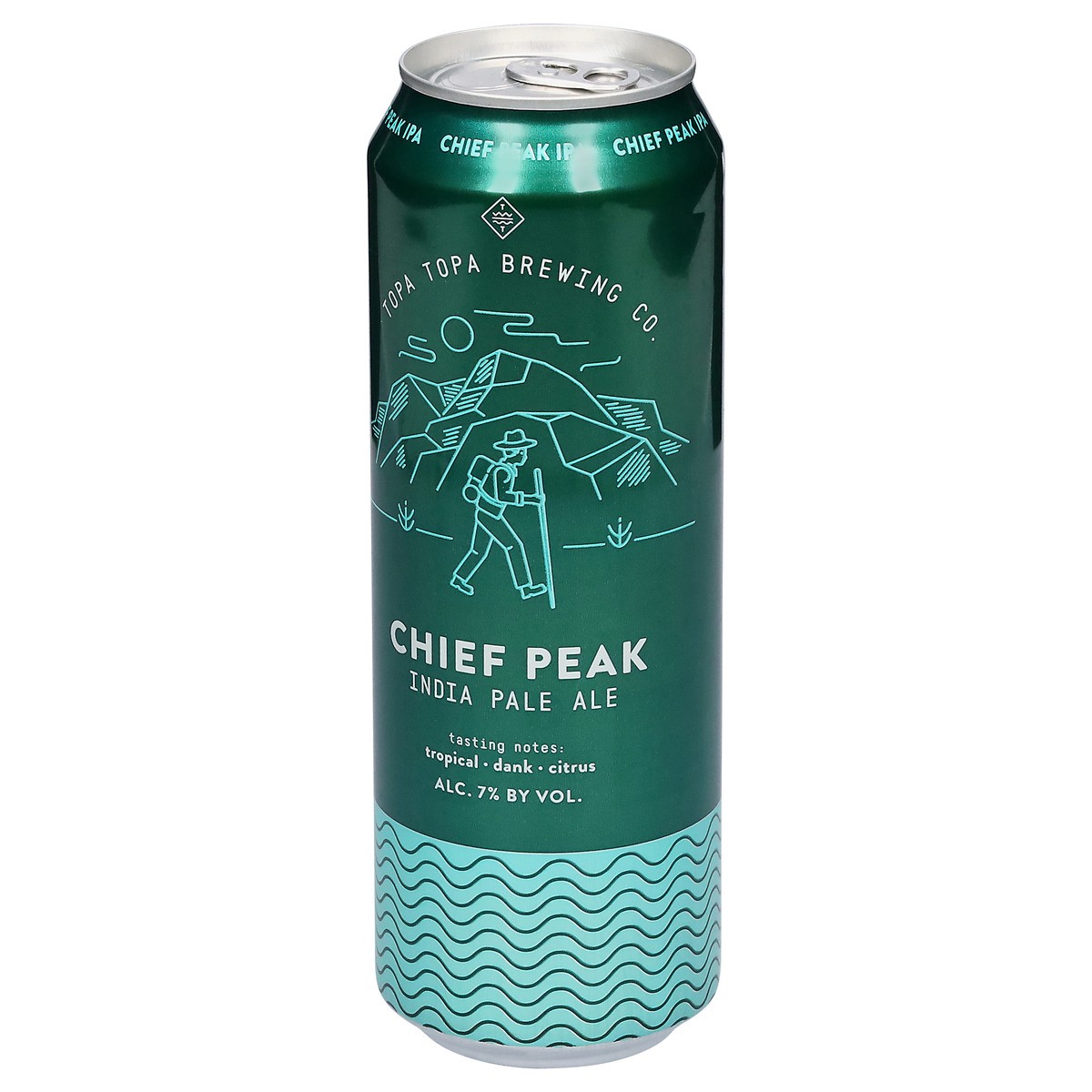slide 7 of 11, Topa Topa Brewing Co. India Pale Ale Chief Peak Beer 19.2 fl oz, 19.2 fl oz