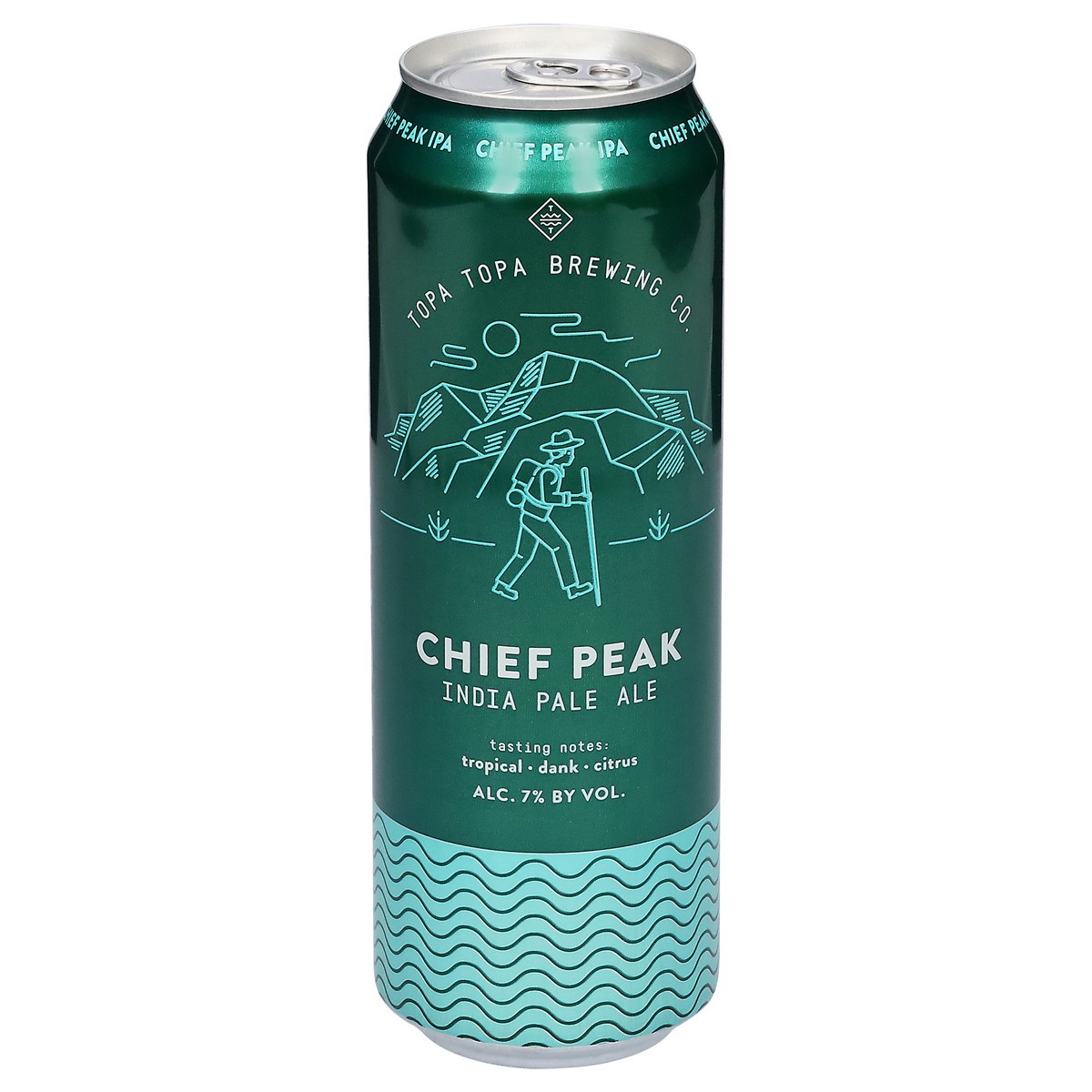 slide 11 of 11, Topa Topa Brewing Co. India Pale Ale Chief Peak Beer 19.2 fl oz, 19.2 fl oz