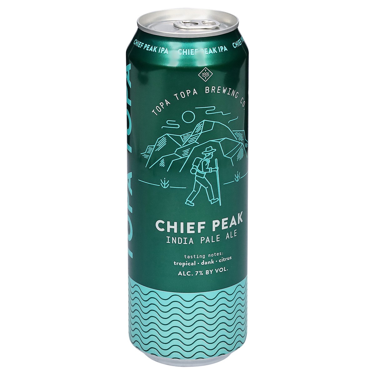 slide 9 of 11, Topa Topa Brewing Co. India Pale Ale Chief Peak Beer 19.2 fl oz, 19.2 fl oz