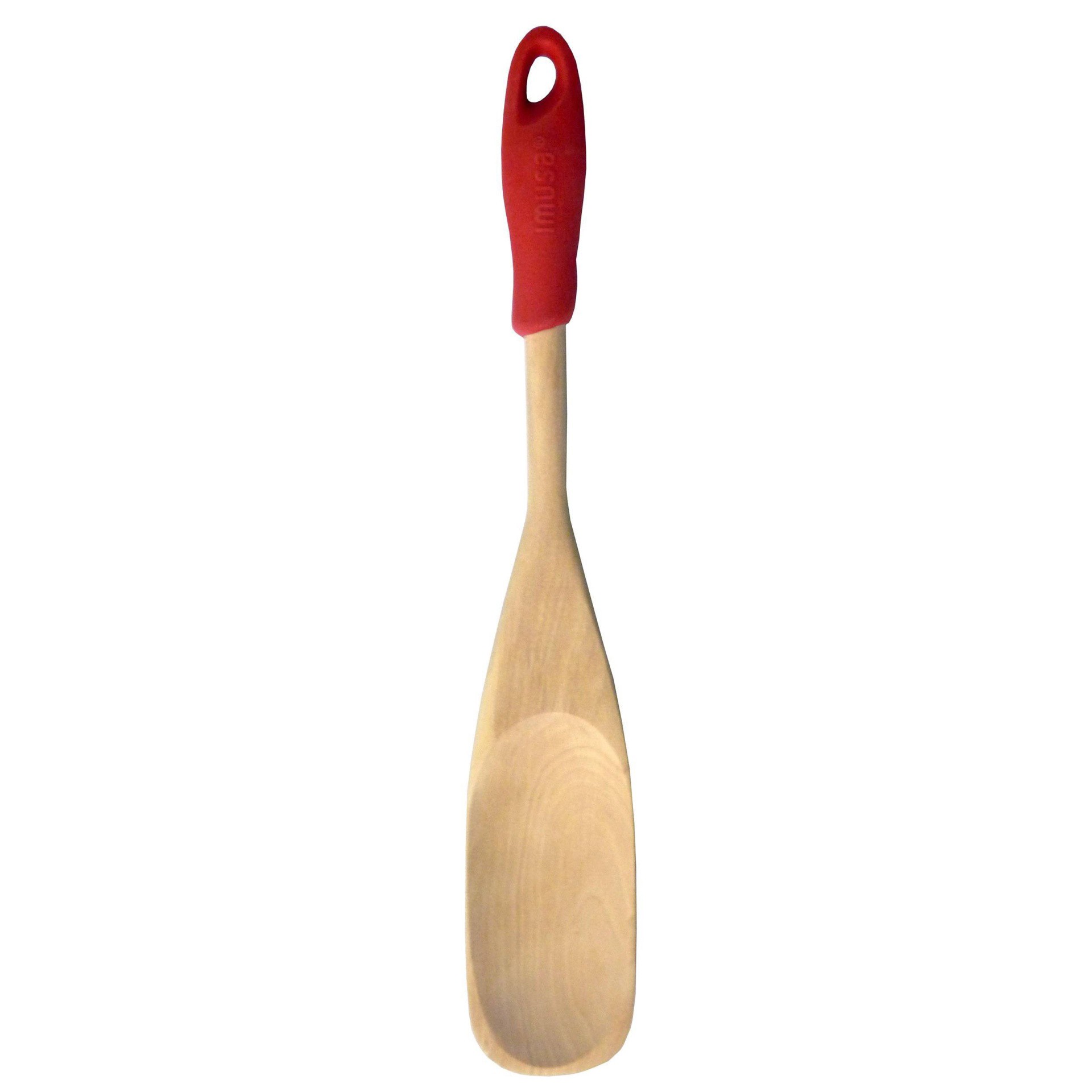 slide 1 of 1, IMUSA Wood 12" Serving Spoon - Small, 12 in