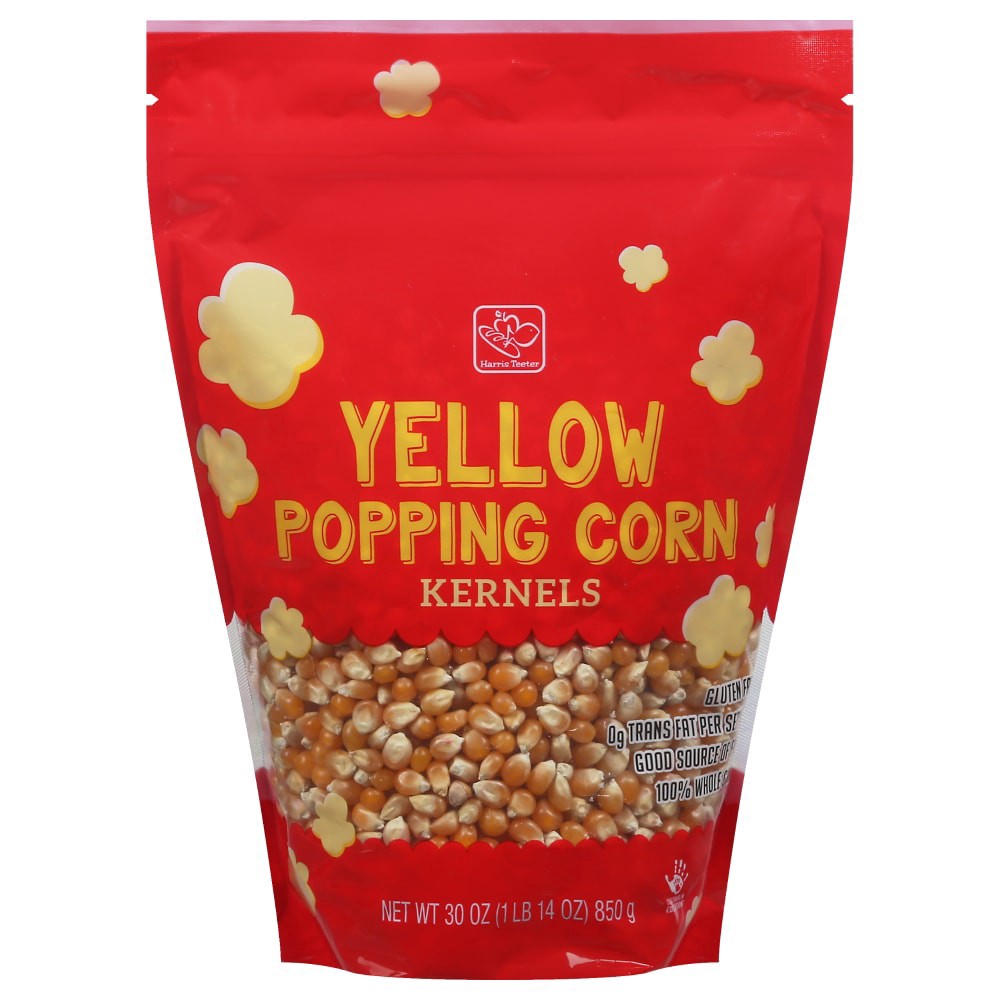 slide 4 of 6, Harris Teeter Yellow Popping Corn Kernels, 30 oz