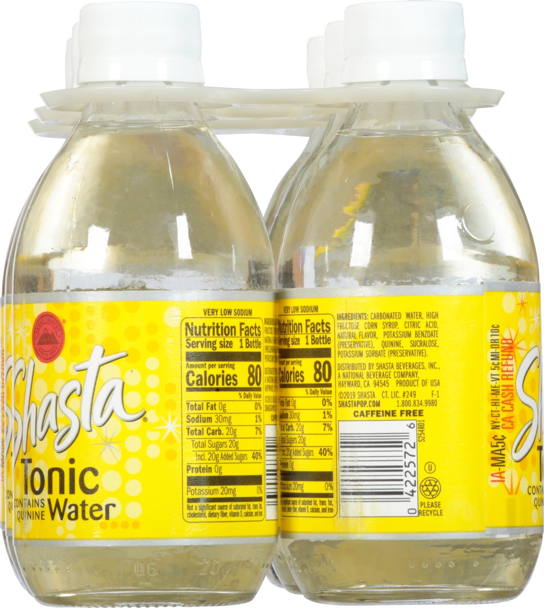 slide 2 of 14, Shasta Tonic Water - 10 fl oz, 10 fl oz