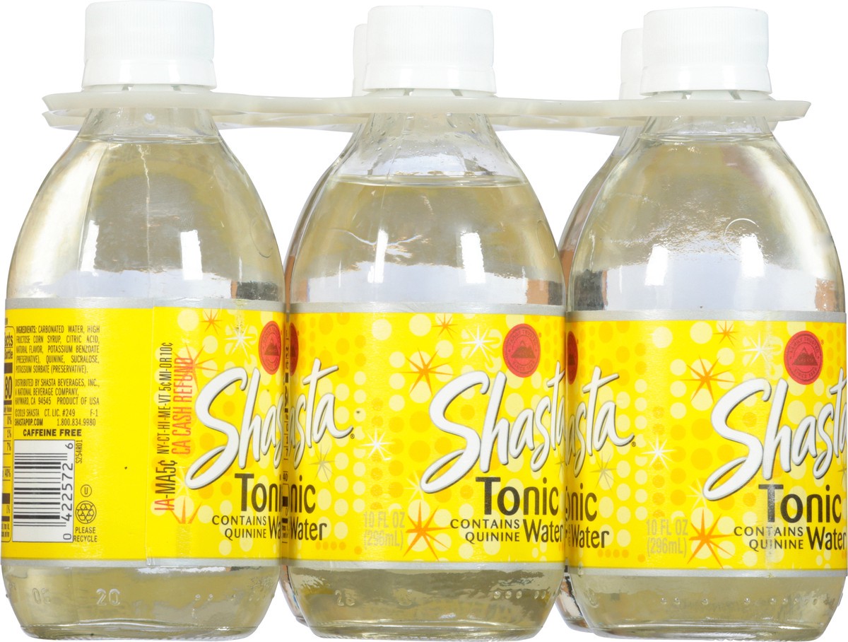 slide 14 of 14, Shasta Tonic Water - 10 fl oz, 10 fl oz