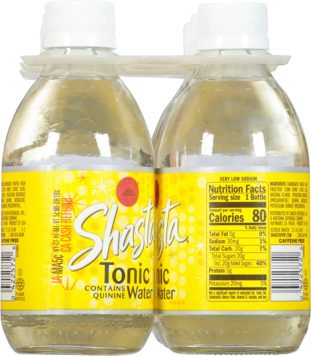 slide 11 of 14, Shasta Tonic Water - 10 fl oz, 10 fl oz