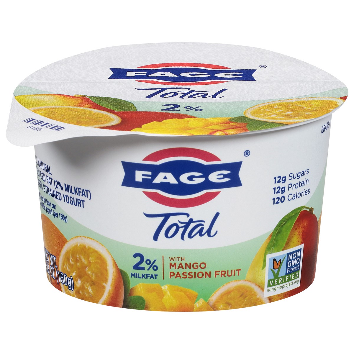 slide 1 of 7, FAGE Total 2% Mango-Passion Fruit - 5.3 oz, 5.3 oz