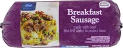 Kroger Breakfast Sausage Chub Made With Beef