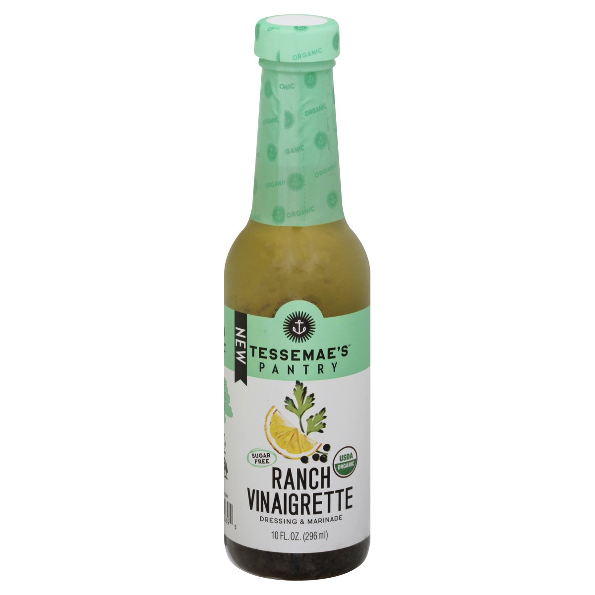 slide 6 of 13, Tessemae's Ranch Vinaigrette Dressing & Marinade 10 oz, 10 oz