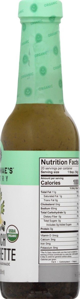 slide 11 of 13, Tessemae's Ranch Vinaigrette Dressing & Marinade 10 oz, 10 oz