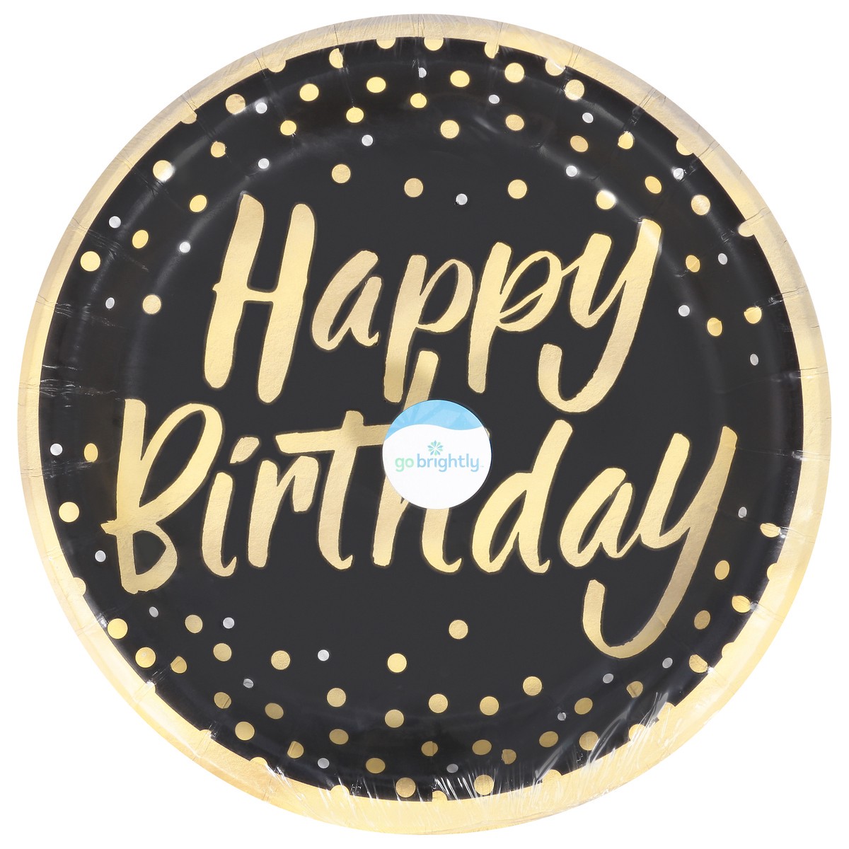 slide 5 of 11, Go Brightly Confetti Wishes Plates 8 ea, 8 ct