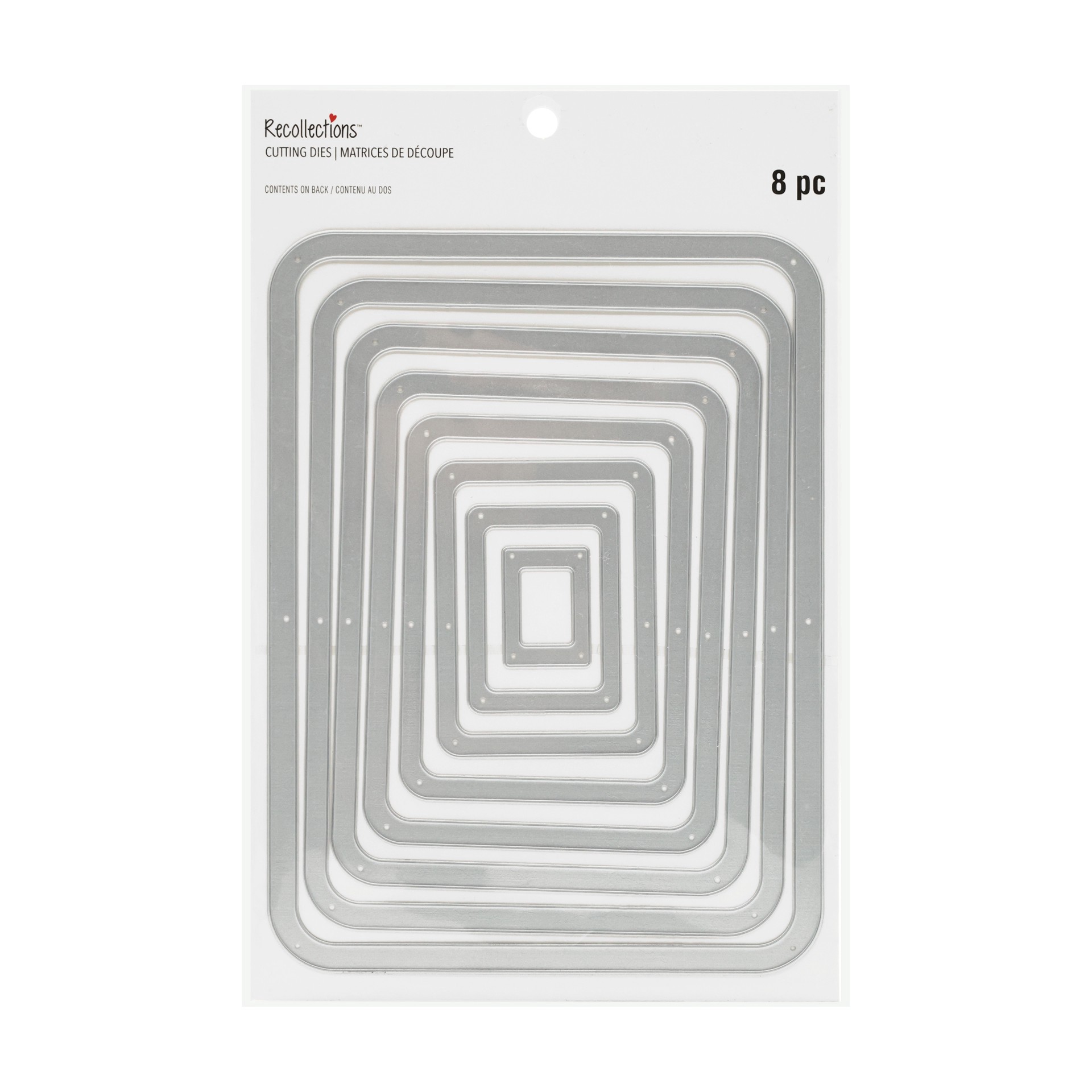 slide 2 of 5, Frames Cutting Die Set By Recollections, 2.93 in x 4 in