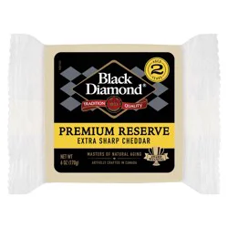 Black Diamond Premier Reserve Natural Sharp Cheddar Cheese
