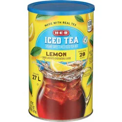 H-E-B Sugar-Sweetened Ice Tea Mix - Lemon