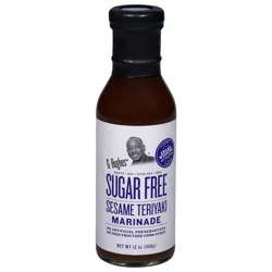 G Hughes Sugar Free Sesame Teriyaki Marinade