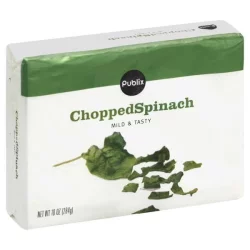 Publix Chopped Spinach