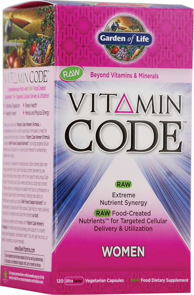slide 1 of 1, Vitamin Code Womens Multi, 120 ct