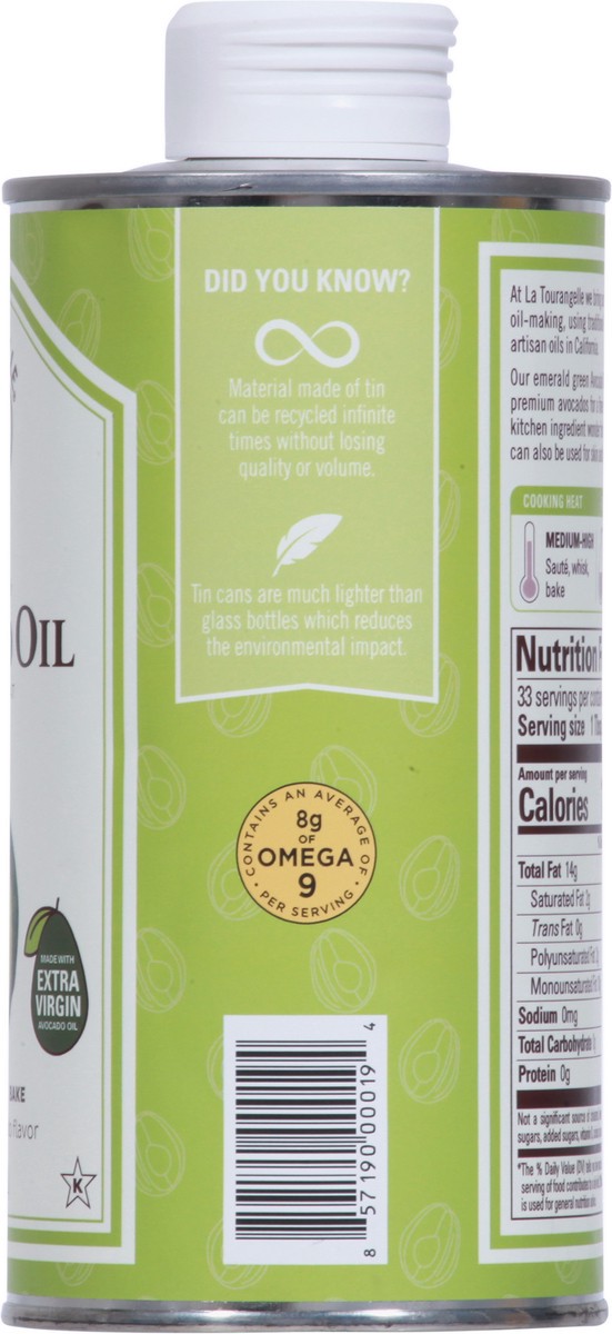 slide 7 of 9, La Tourangelle Avocado Oil 16.9 fl oz, 16.9 fl oz