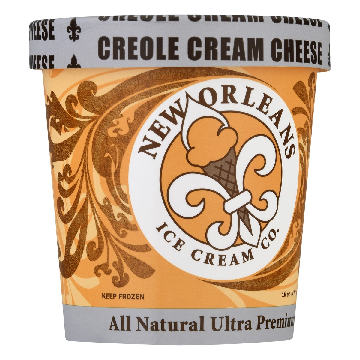 slide 2 of 11, New Orleans Ice Cream Co. Creole Cream Cheese Ice Cream 16.0 oz, 16 oz