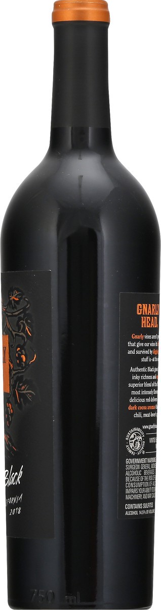 slide 8 of 9, Gnarly Head Red Wine 750 ml, 750 ml