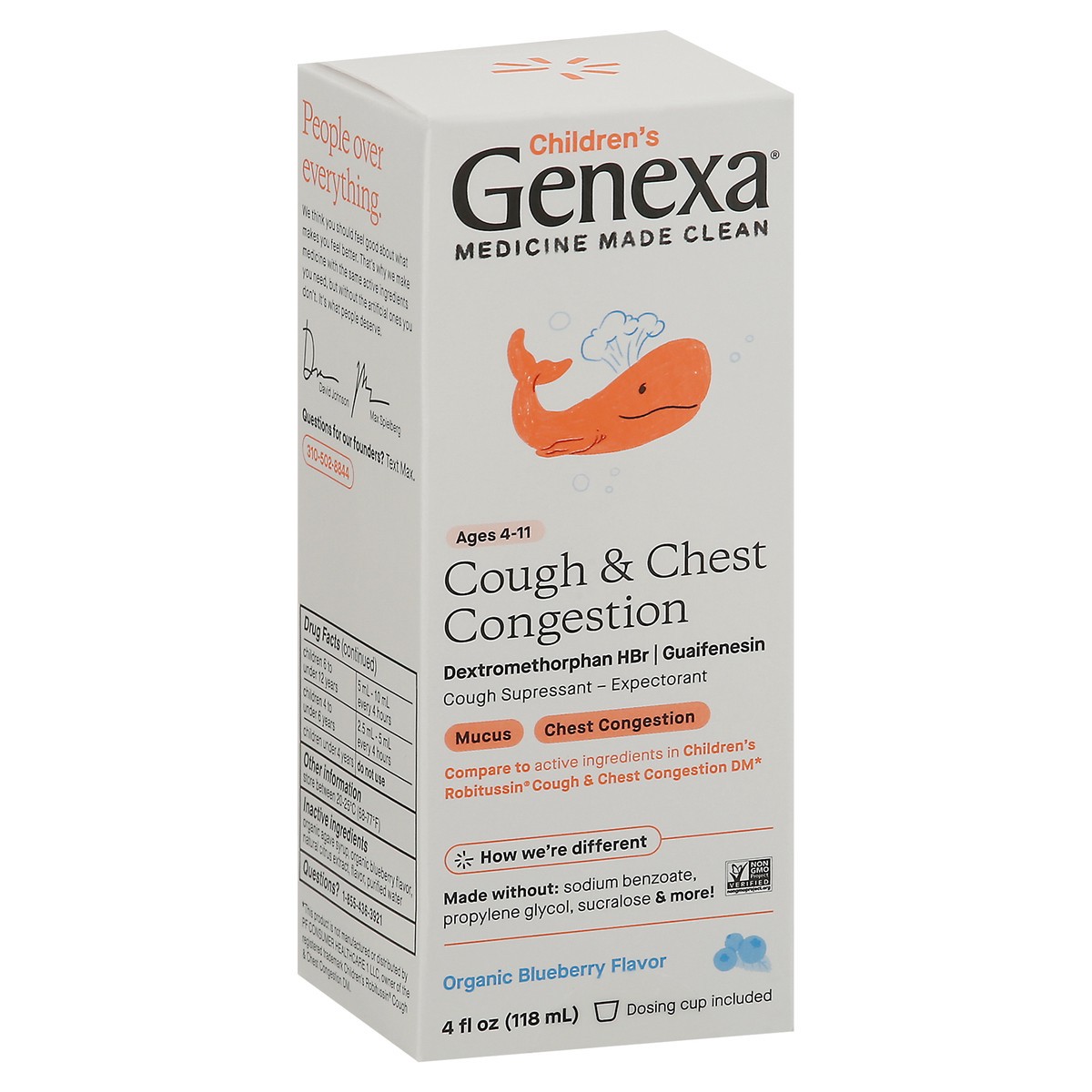 slide 2 of 9, Genexa Kid's Cough & Chest Congestion, 4 Oz, 1 ct