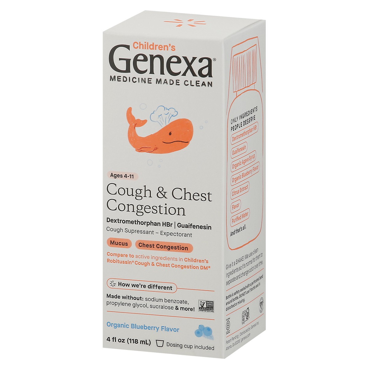 slide 3 of 9, Genexa Kid's Cough & Chest Congestion, 4 Oz, 1 ct