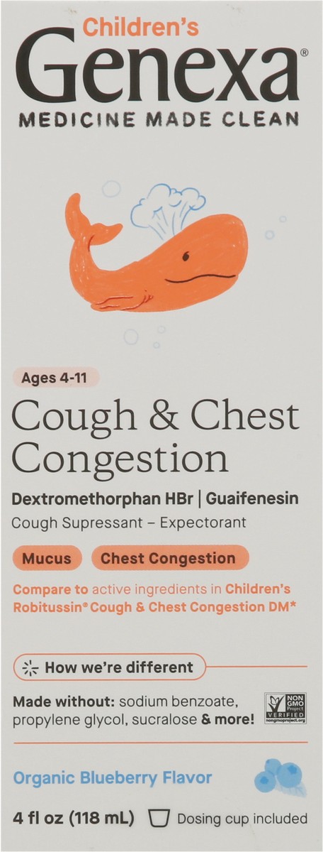 slide 6 of 9, Genexa Kid's Cough & Chest Congestion, 4 Oz, 1 ct