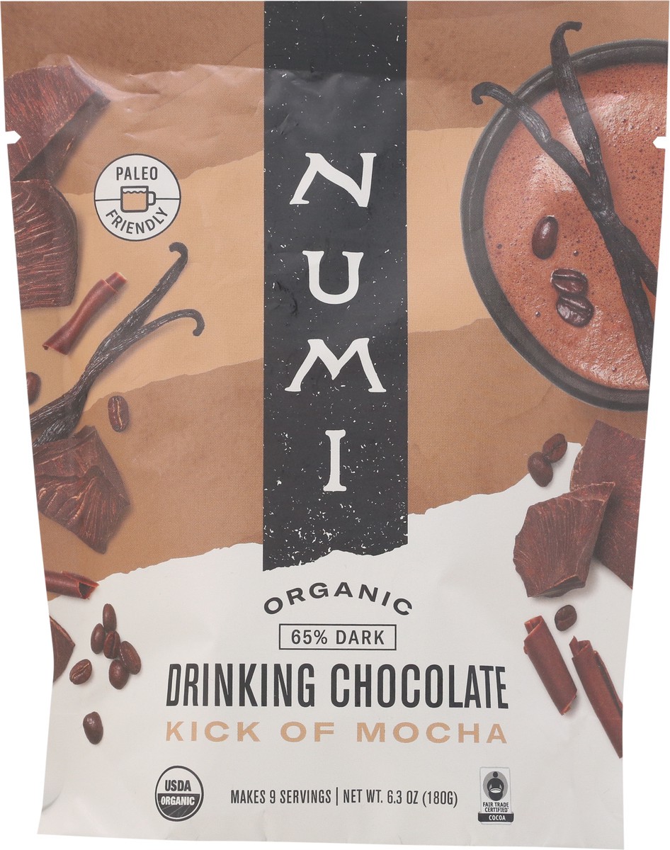 slide 1 of 13, Numi Tea Drinking Chocolate Kick Mocha Organic - 6.3 oz, 6.3 oz