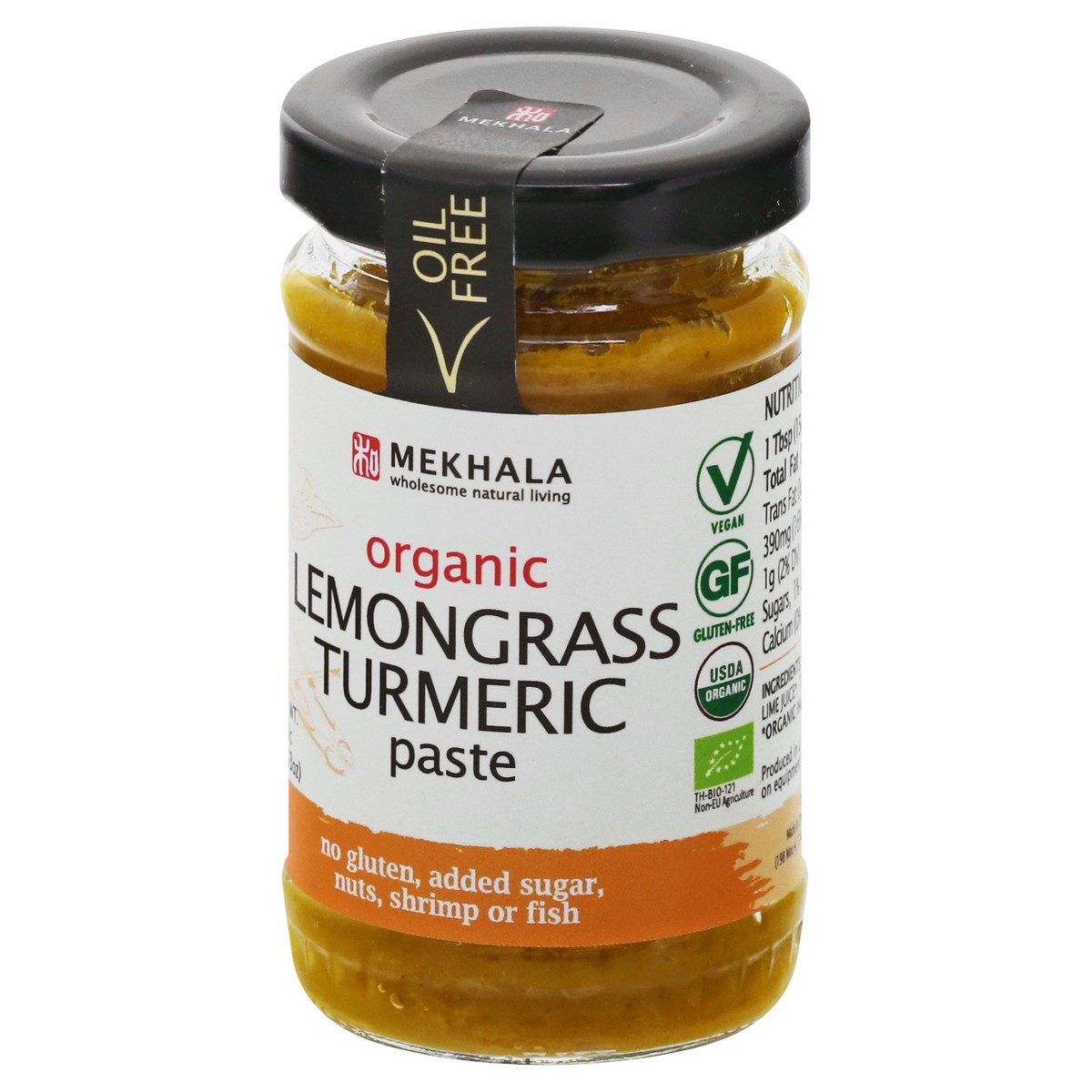 slide 2 of 9, Mekhala Organic Lemongrass Turmeric Paste 3.53 oz, 3.53 oz