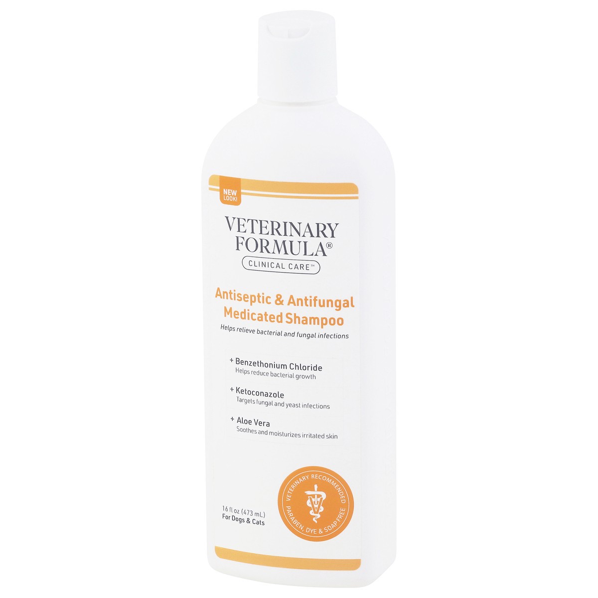 slide 3 of 4, Veterinary Formula Antiseptic & Antifungal Medicated Shampoo For Dogs And Cats, 1 ct