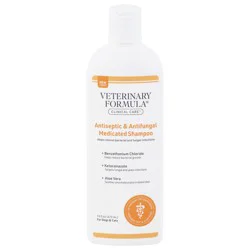 Veterinary Formula Antiseptic & Antifungal Medicated Shampoo For Dogs And Cats